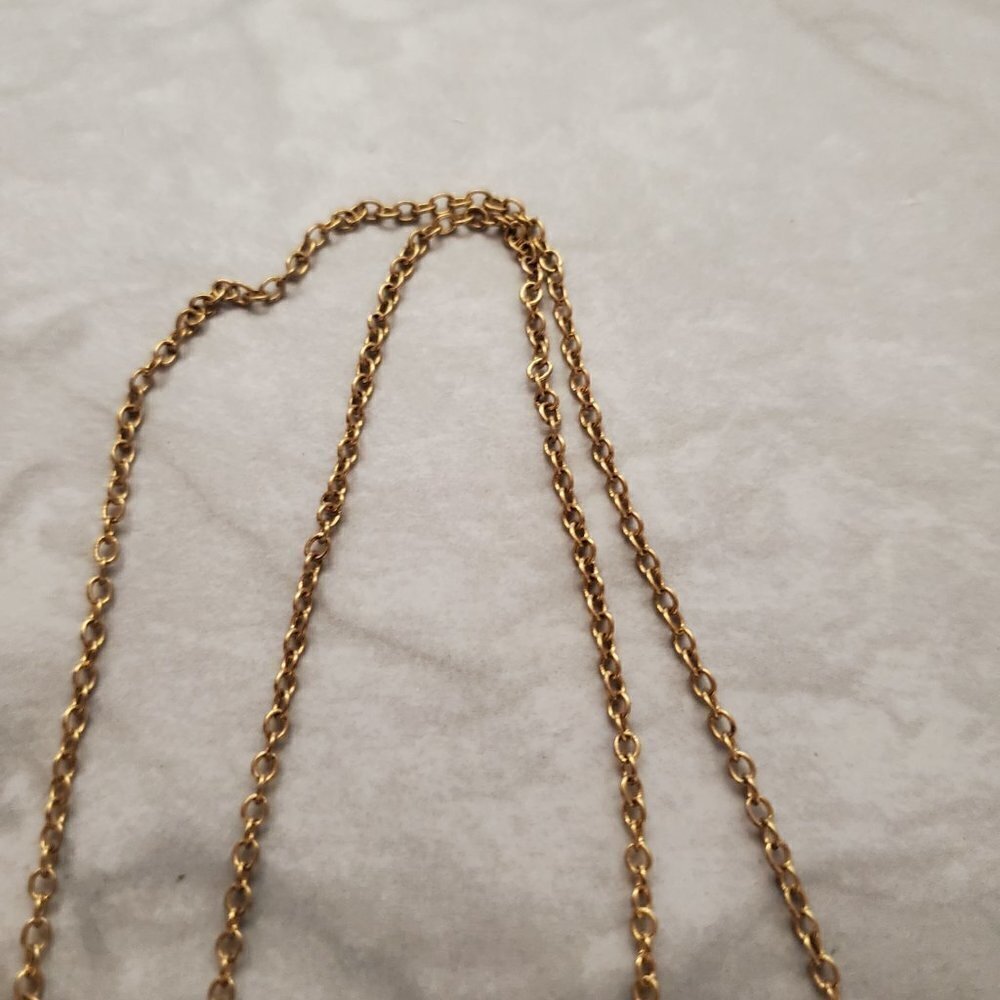 ✨ J.Crew Modern Minimalist Rhinestones Crystal Pave Pendant Necklace ✨ - Picture 7 of 10